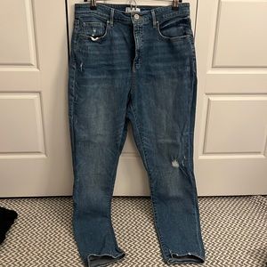 LIKE NEW Curvy high waist skinny jeans LOFT size 12